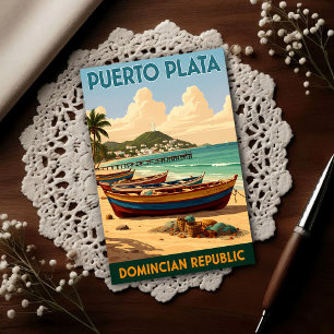 Dominican Republic: 1960s Travel Postcard
