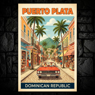 Dominican Republic: 1960s Travel Poster Collection