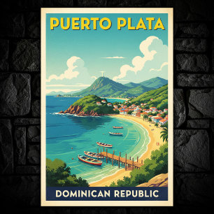 Dominican Republic: 1960s Travel Poster Collection