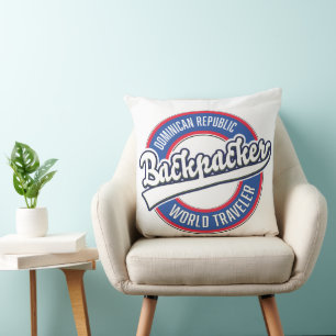 Dominican Republic backpacker world traveller Cushion