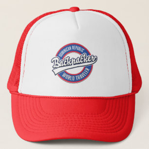 Dominican Republic backpacker world traveller Trucker Hat