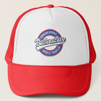 Dominican Republic backpacker world traveller Trucker Hat