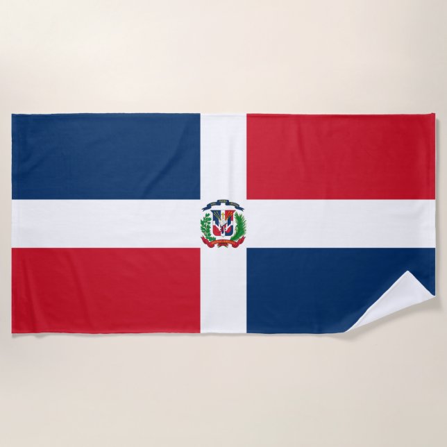 Dominican Republic Beach Towel (Front)