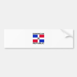 Dominican Republic Bumper Sticker