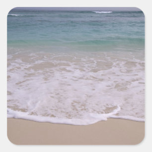 Dominican Republic, Caribbean, Punta Cana, 8 Square Sticker