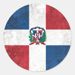 Dominican Republic Classic Round Sticker