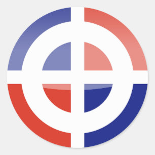 dominican_republic classic round sticker