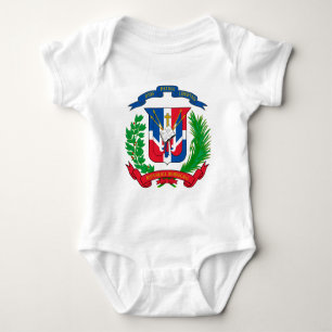 Dominican Republic Coat of Arms Baby Bodysuit