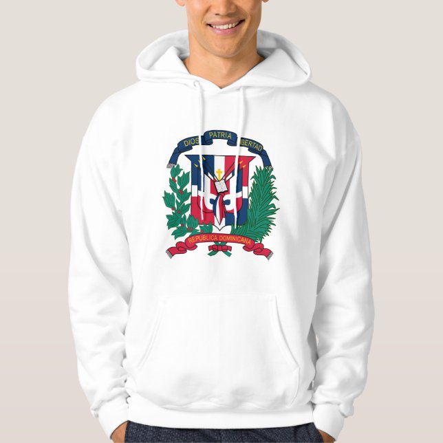 Dominican Republic Coat of arms  DO Hoodie (Front)