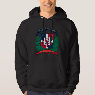 Dominican Republic Coat of arms DO Hoodie