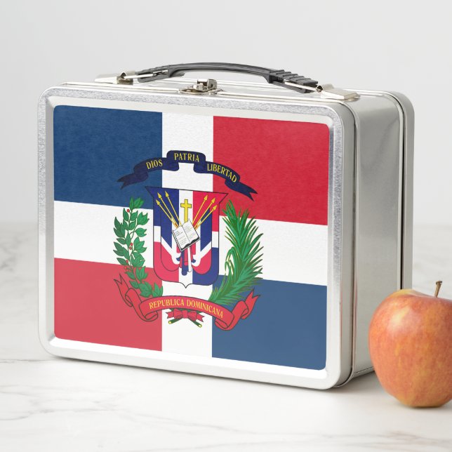 Dominican Republic coat of arms Metal Lunch Box (In Situ)