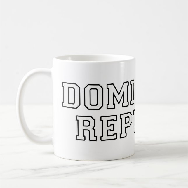 Dominican Republic Coffee Mug (Left)