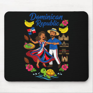 Dominican Republic Culture Dancing Travel  Mouse Mat