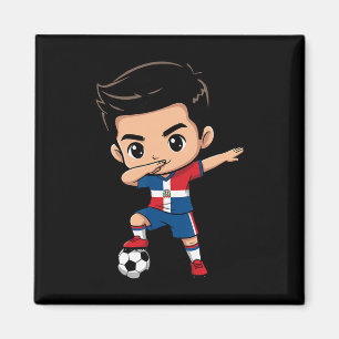 Dominican Republic Dab Kid Dominicana Flag For Boy Magnet