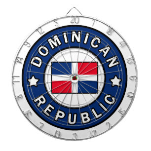 Dominican Republic Dartboard
