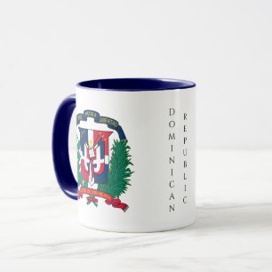 dominican republic emblem mug