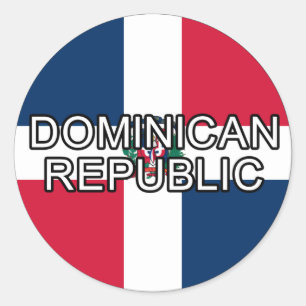 Dominican Republic Euro Sticker