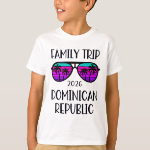 Dominican Republic Family Trip 2026 Vacation Match T-Shirt