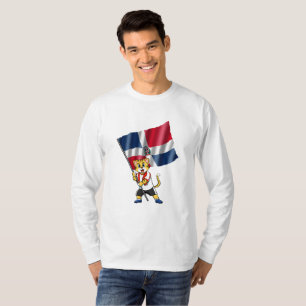 Dominican Republic fan cat T-Shirt