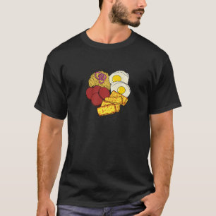 Dominican Republic Favourite Food Mangú Salami Qu T-Shirt
