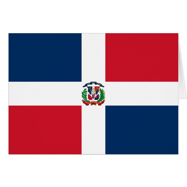 Dominican Republic Flag (Front Horizontal)