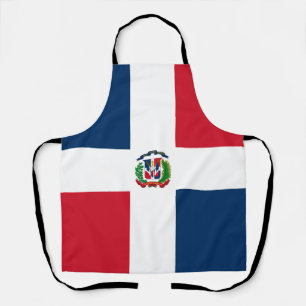 Dominican Republic flag Apron