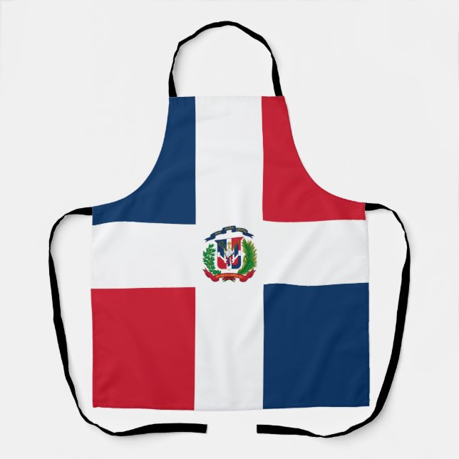 Dominican Republic flag Apron (Front)