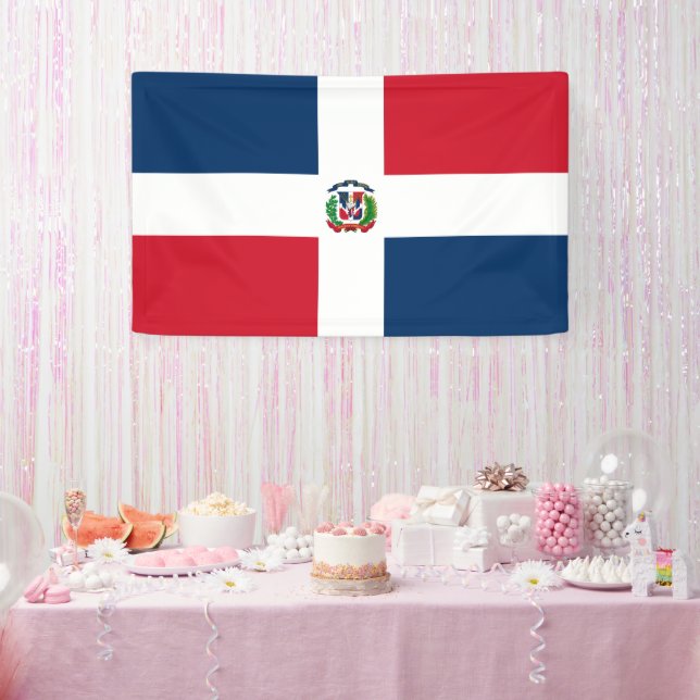 Dominican Republic flag Banner (Party)