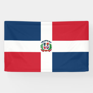 Dominican Republic flag Banner
