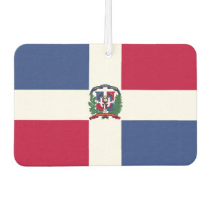 Dominican Republic Flag Car Air Freshener