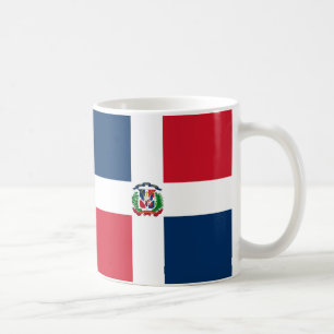 Dominican Republic Flag Ceramic Mug