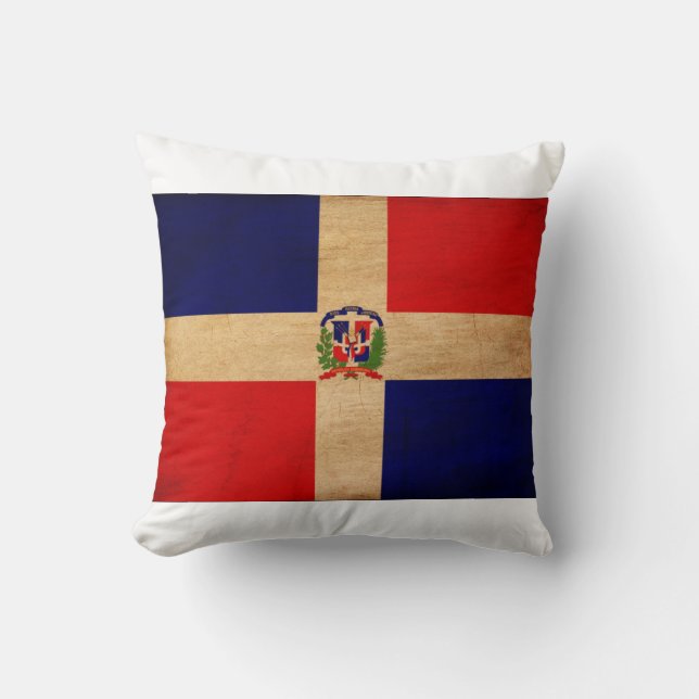 Dominican Republic Flag Cushion (Front)