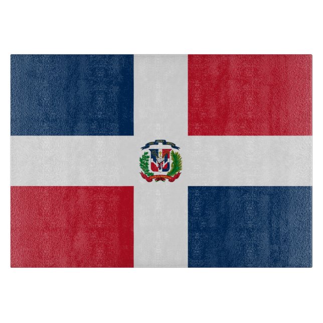 Dominican Republic flag Cutting Board (Front)