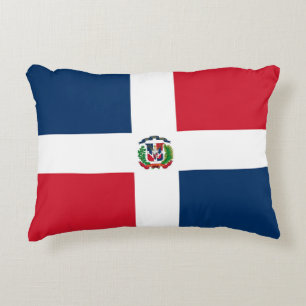 Dominican Republic flag Decorative Cushion