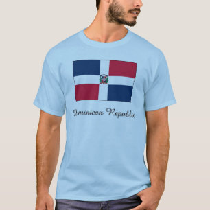 Dominican Republic Flag Design T-Shirt