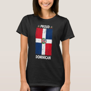 Dominican Republic Flag For Men & Proud Dominican T-Shirt