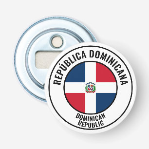 Dominican Republic Flag Gorgeous Patriotic Bottle Opener