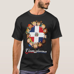 Dominican Republic Flag Hispanic Heritage Month Do T-Shirt