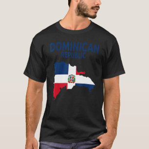 Dominican Republic Flag Idea For Men & Dominican F T-Shirt