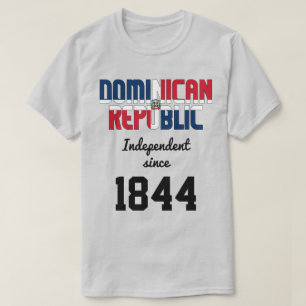 Dominican Republic Flag Independence Celebration T-Shirt