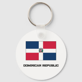 Dominican Republic Flag Key Ring