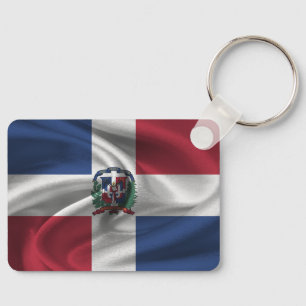 Dominican Republic Flag Keychain