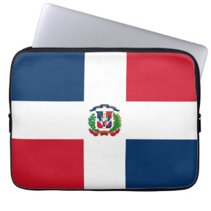 Dominican Republic flag Laptop Sleeve