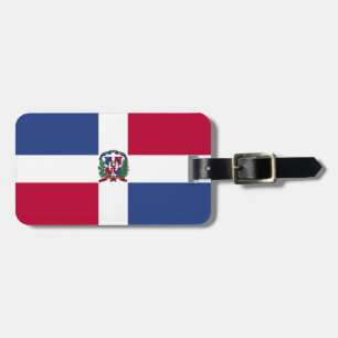 Dominican Republic Flag Luggage Tag