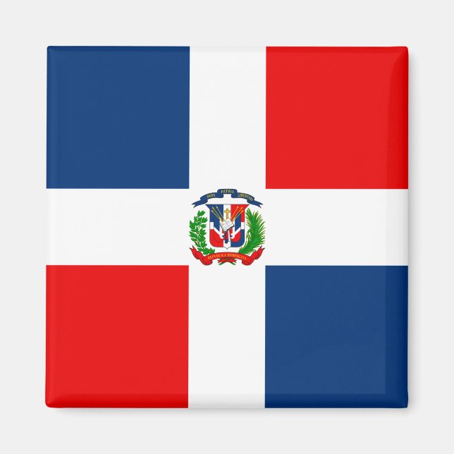 Dominican Republic Flag  Magnet (Front)