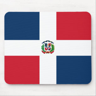Dominican Republic Flag Mouse Mat