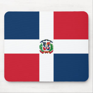Dominican Republic Flag Mouse Mat