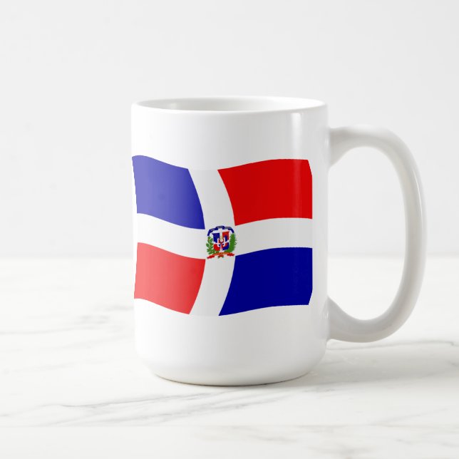 Dominican Republic Flag Mug (Right)