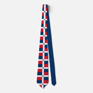 Dominican Republic flag Neck Tie
