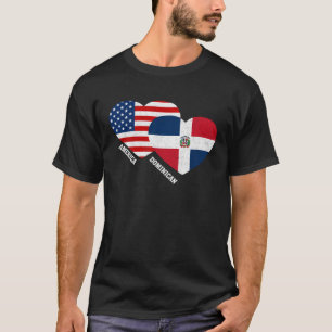 Dominican Republic Flag Shirt Half Dominican Ameri